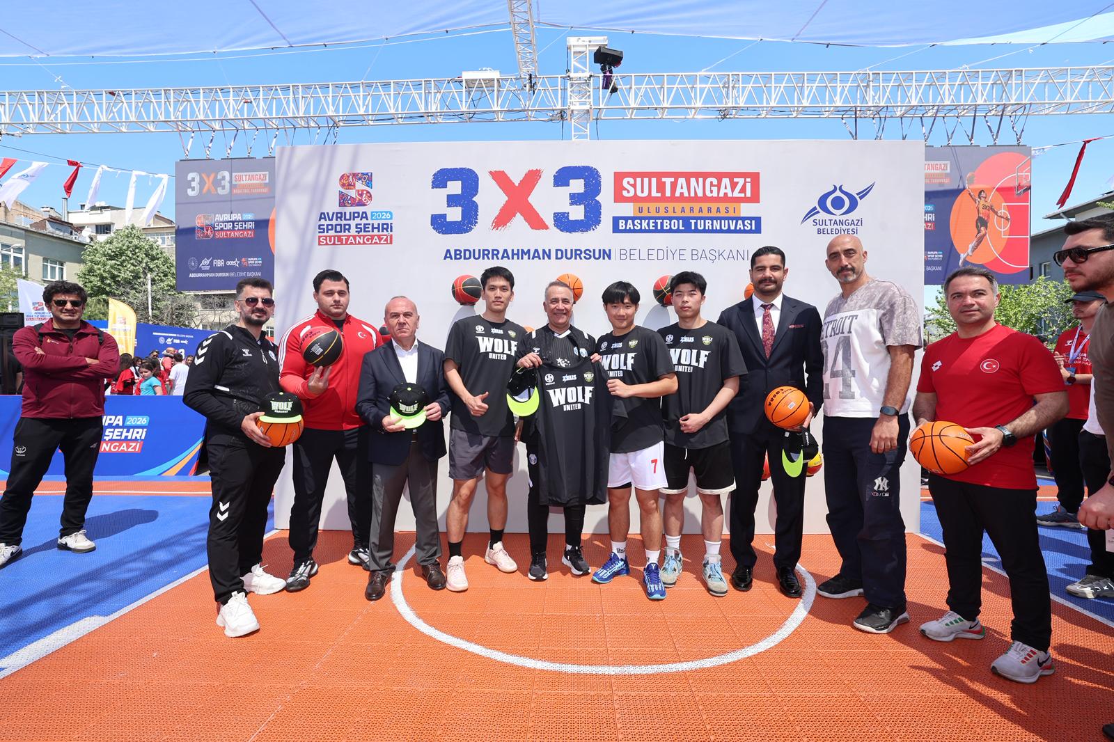 “3x3 Uluslararası Basketbol Turnuvası Nefes Kesti