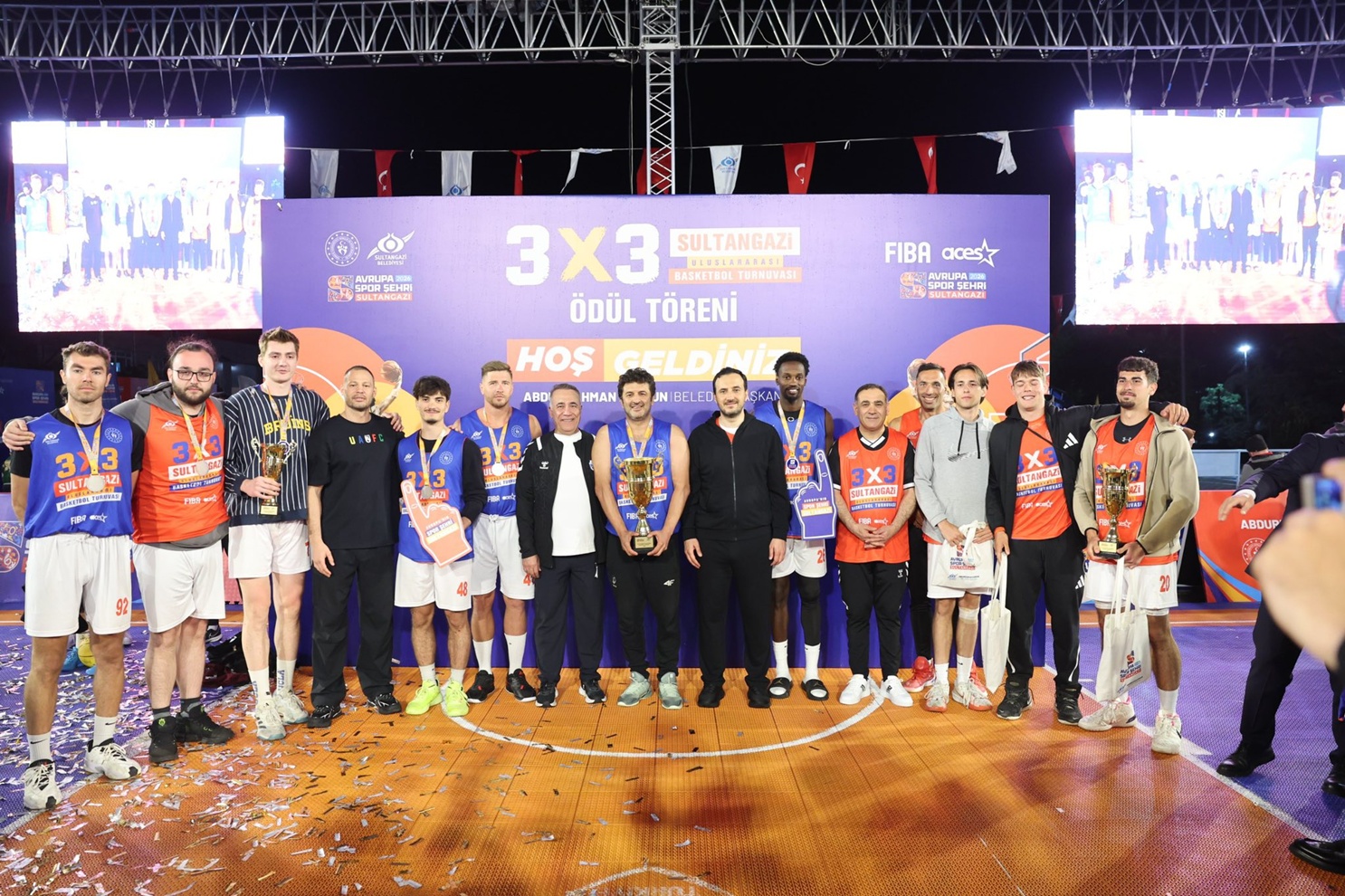“3X3 ULUSLARARASI BASKETBOL TURNUVASI NEFES KESTİ