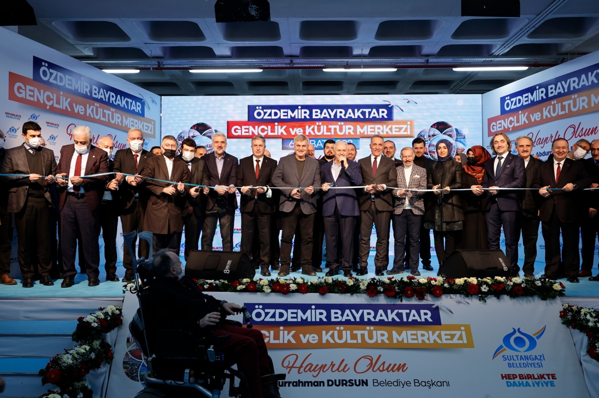 Özdemir Bayraktar Gençlik ve Kültür Merkezi Muhteşem Bir Törenle Açıldı