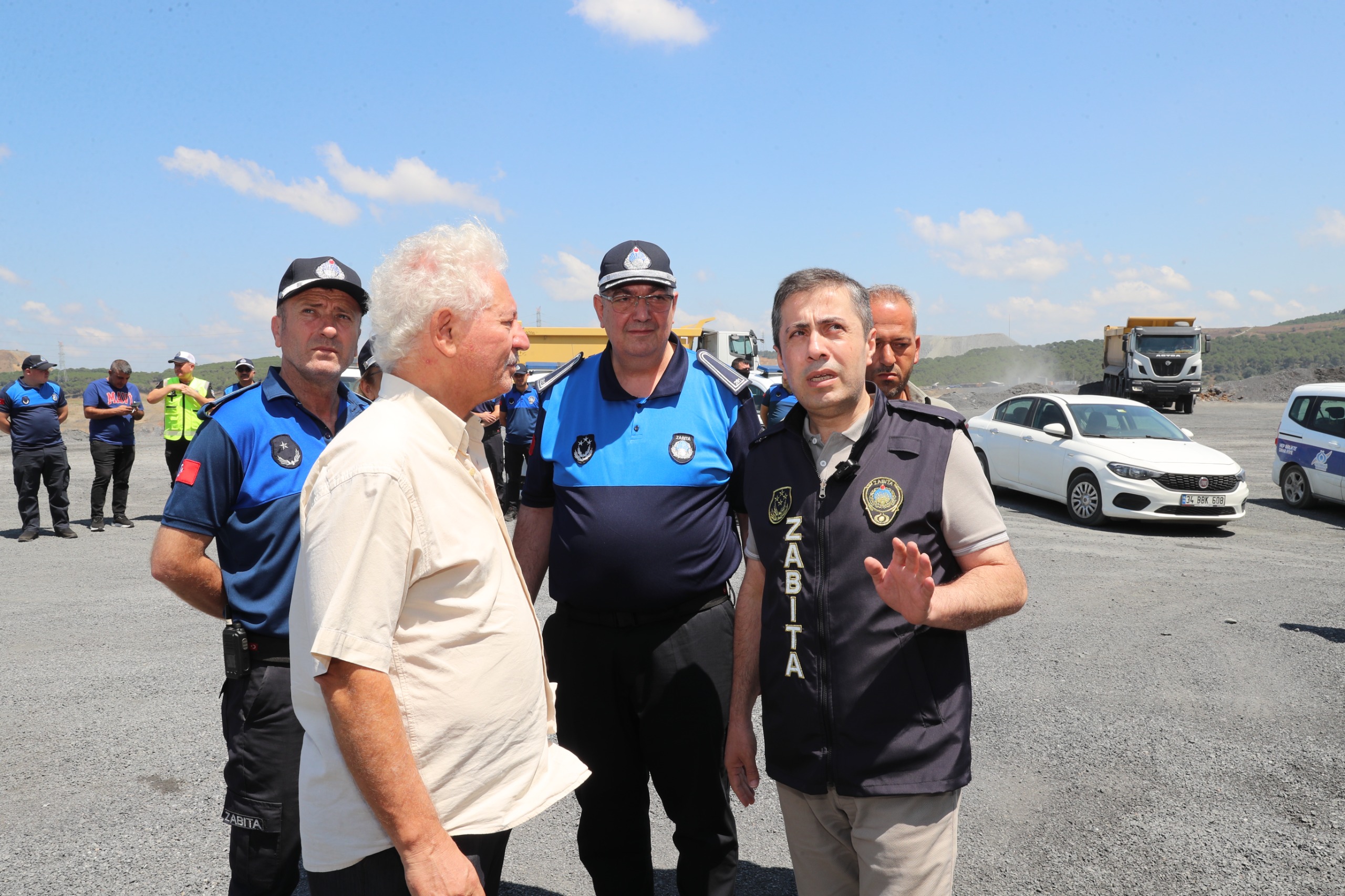 Sultangazi Belediyesi’nden Taş Ocaklarında Saha Denetimi