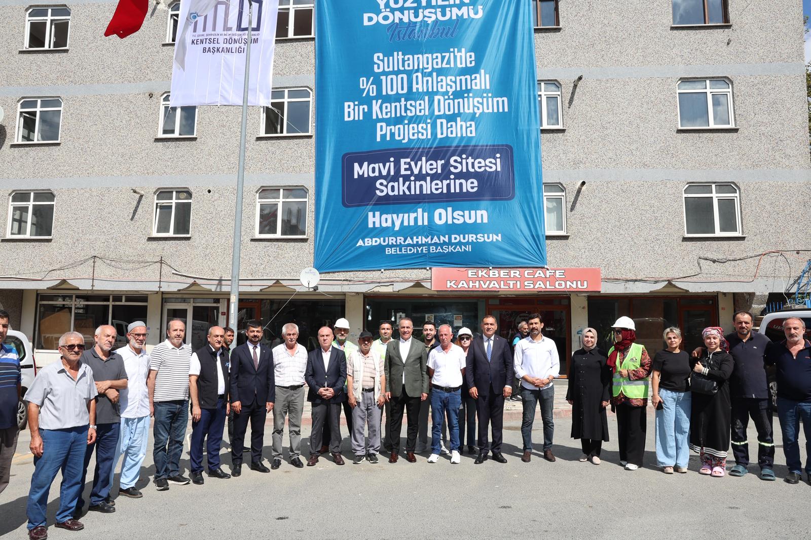 Sultangazi’de Kentsel Dönüşüm Hızla Sürüyor