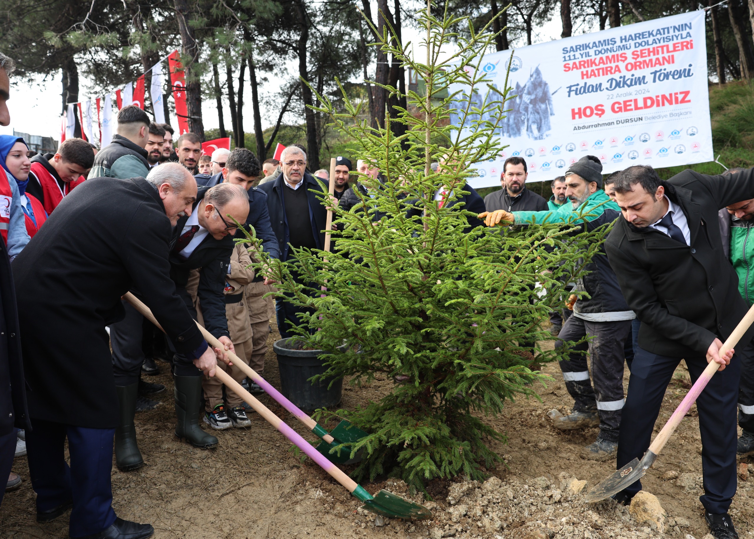 Sultangazi'de Sarıkamış Şehitleri Anısına Hatıra Ormanı