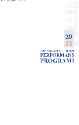2022 YILI PERFORMANS PROGRAMI