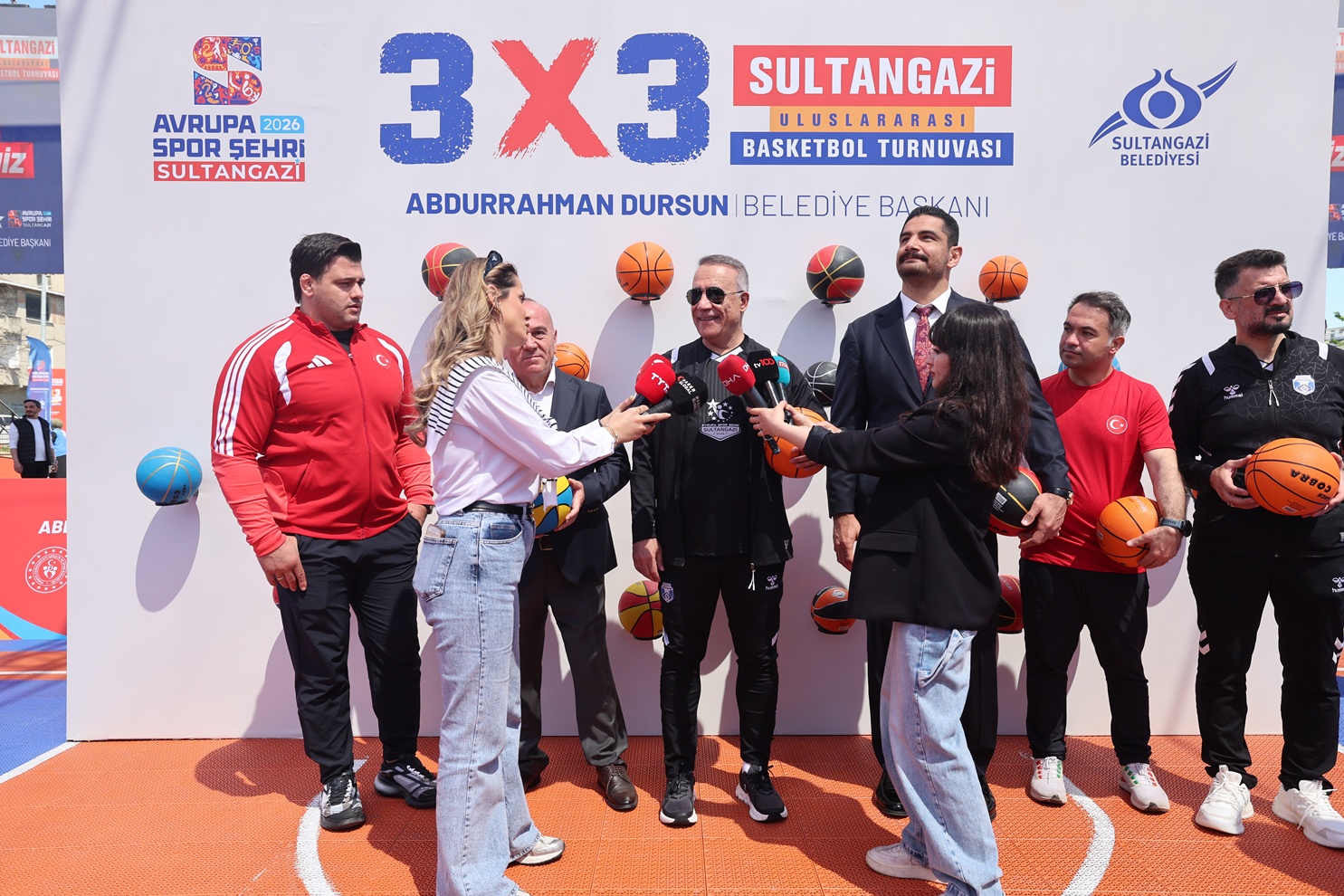 TGRT Haber - SULTANGAZİ'DE BASKETBOL TURNUVASI!