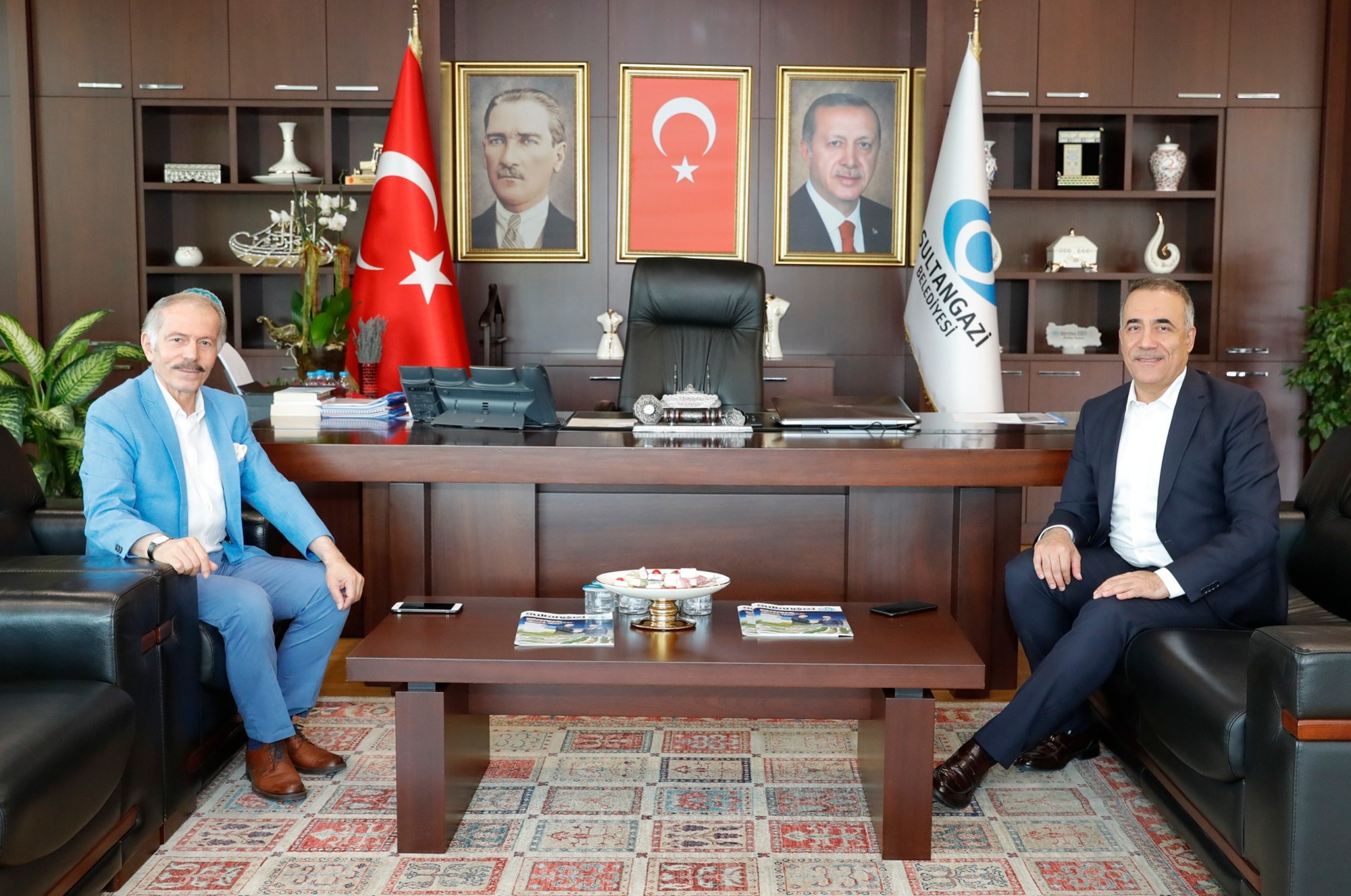 Bayrampaşa Belediye Başkanı Aydıner, Başkan Dursun'u Ziyaret Etti
