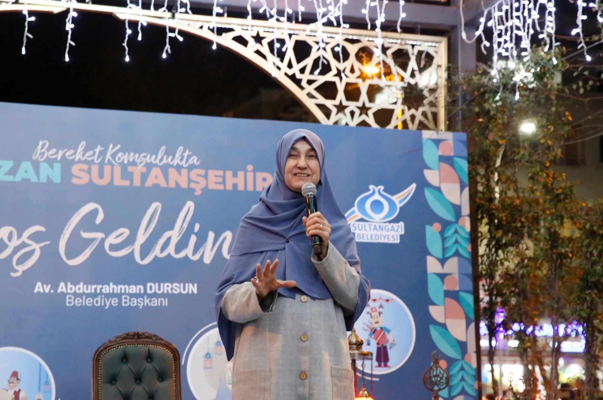  Sultangazi’de Saliha Erdim ile Ramazan sohbeti büyük ilgi gördü
